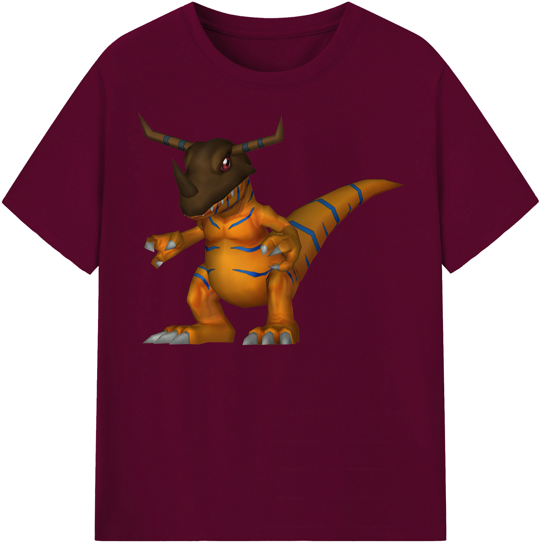 （画像用） Digimon デジタルモンスター/デジモン レディースカジュアルプリントTシャツ（綿100％）